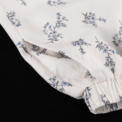 Floral Patterned Shirt and Short Set